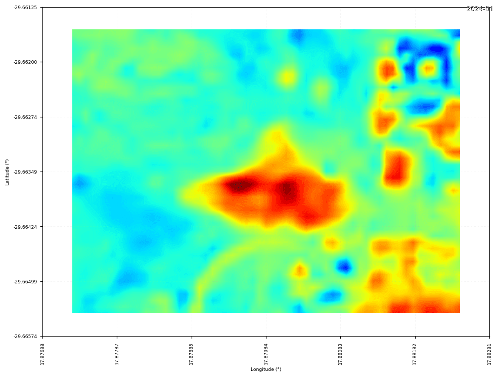 Sentinel-2 time-series analysis in Python for geologists and environmental engineers